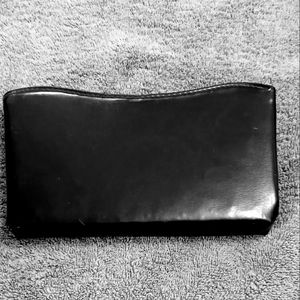 1950s Black Vinal Vintage Clutch